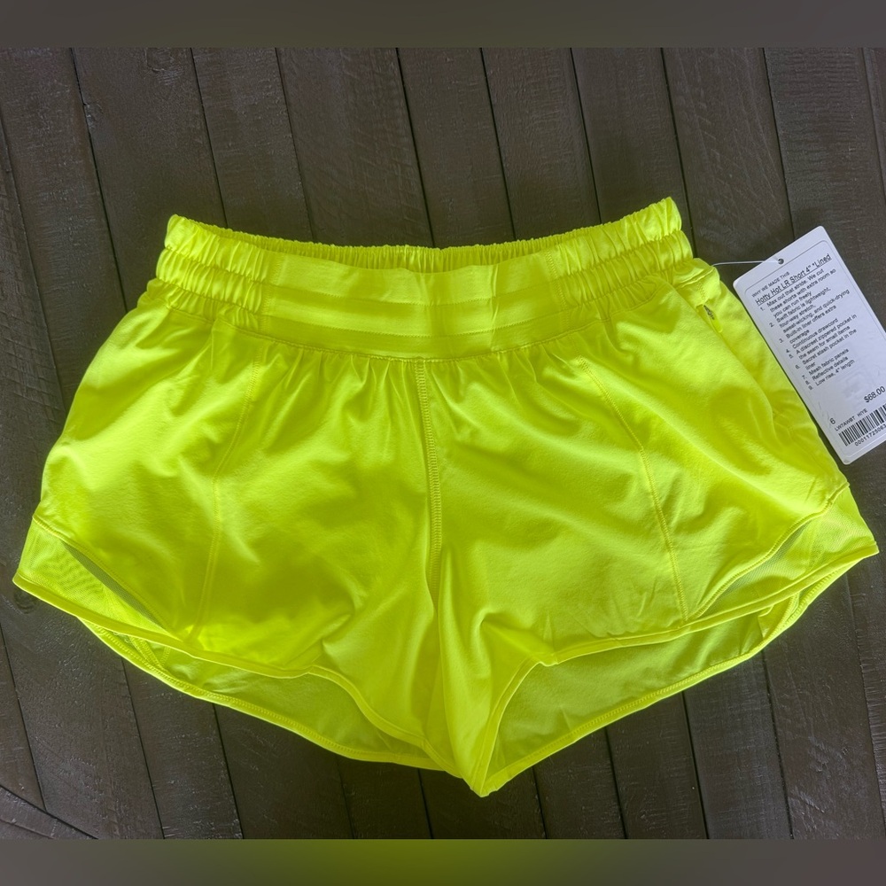 NWT Hotty Hot LR 4” short lined